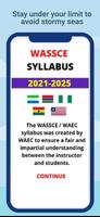 Wassce Syllabus 2021-2025 poster