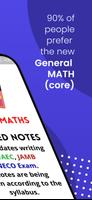 General Mathematics (CORE) capture d'écran 1