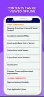 Social Studies Notes (JSS 1-3) ภาพหน้าจอ 1