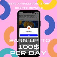 100xgems-Read And Earn Crypto plakat
