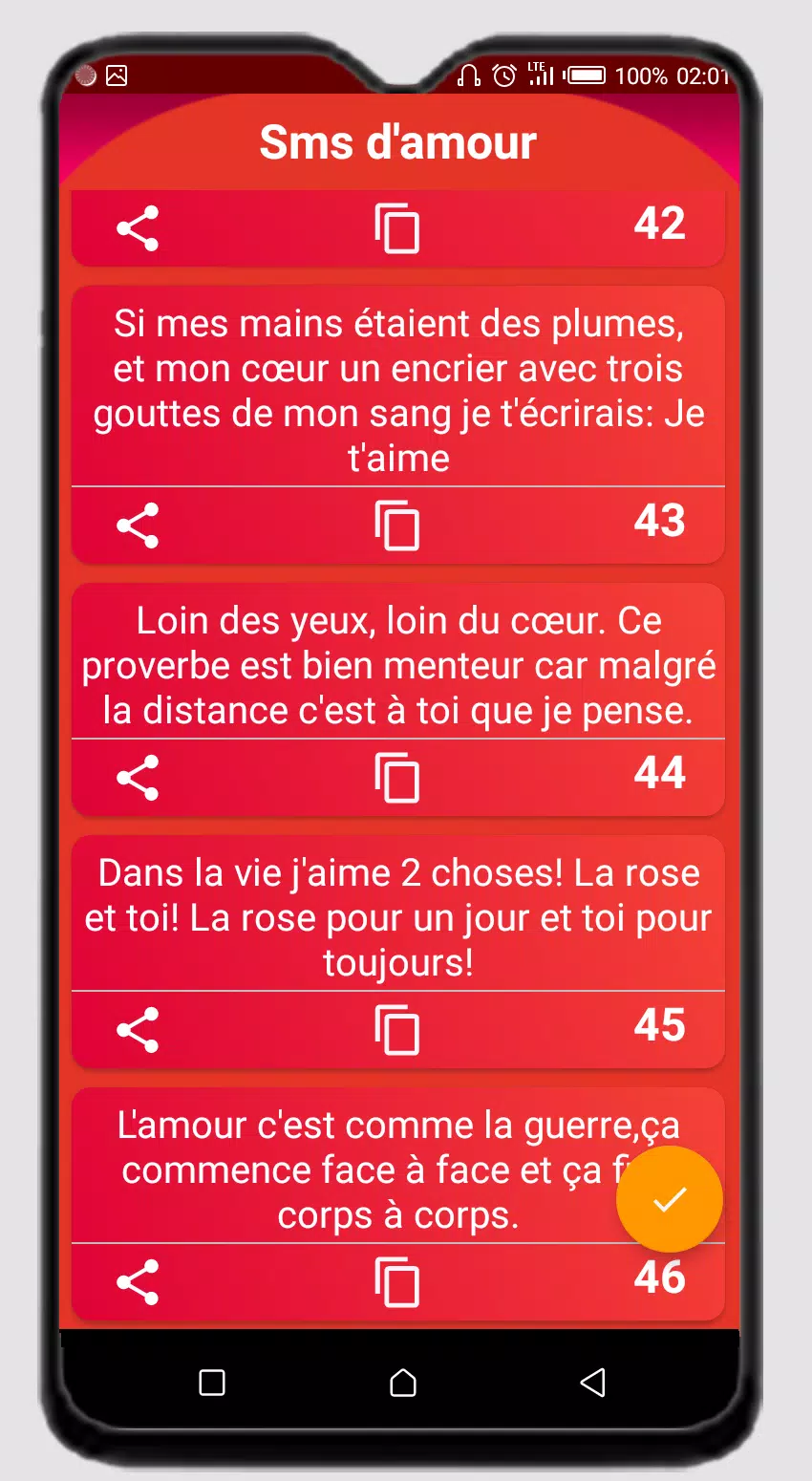 Sms Bonjeur Et Lettre D Amour For Android Apk Download