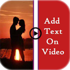 Add Text to Video icono