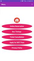 Online UPSRTC Bus Ticket Reservation Services Affiche