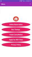 Online UPSRTC Bus Ticket Reservation Services Plakat