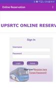 Online UPSRTC Bus Ticket Reservation Services capture d'écran 1