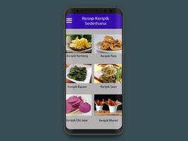 Aneka Resep Keripik Sederhana screenshot 1