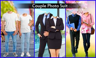 Couple Photo Suit Affiche