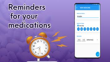 Medication Reminder & Pill Reminder Alarm постер