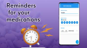 Medication Reminder & Pill Reminder Alarm पोस्टर