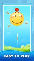 Emoji Knife Hit imagem de tela 1
