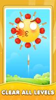 Emoji Knife Hit imagem de tela 3