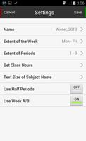 Handy Timetable স্ক্রিনশট 3