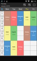 Handy Timetable poster