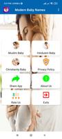 New Baby Names| Modern Baby Names| baby names app पोस्टर