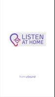 Listen at home poster