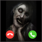 Scary Creepy granny call prank icône