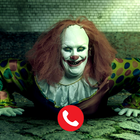 chat killer clown & video call icône