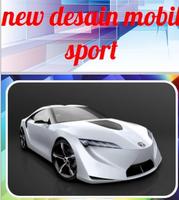 new sports car design poster