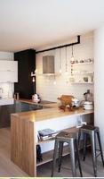 2 Schermata nuovo design minimalista dell'armadio da cucina