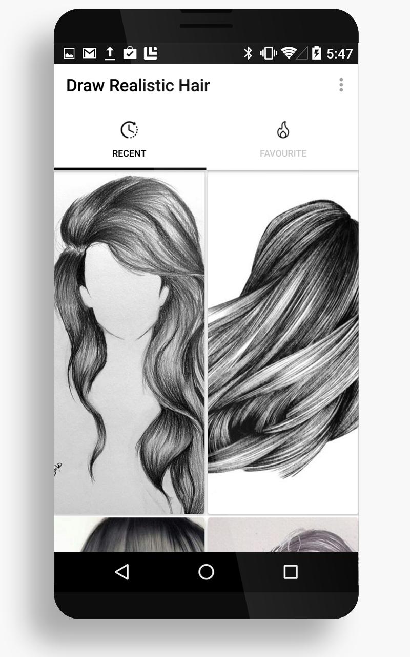Drawing Realistic Hair APK for Android Download