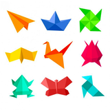 Tutoriel origami icône