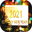 Bonne année 2021: Fond D’écran, Cartes et vœux APK