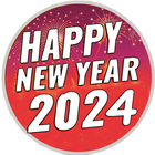 Figurinhas de Ano Novo 2023 ícone
