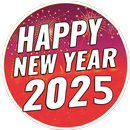 Happy New Year Stickers 2025 APK