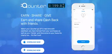QOUNTER Earn Cash Back with your Friends