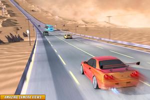 Drive in Car on Highway : Racing games capture d'écran 1