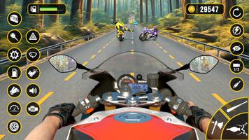Moto Attack Race Juego de moto captura de pantalla 2