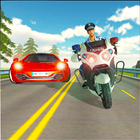 Police Moto Course Jeux: Police Jeux icône