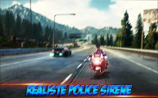Police Moto Course Jeux: Police Jeux capture d'écran 3