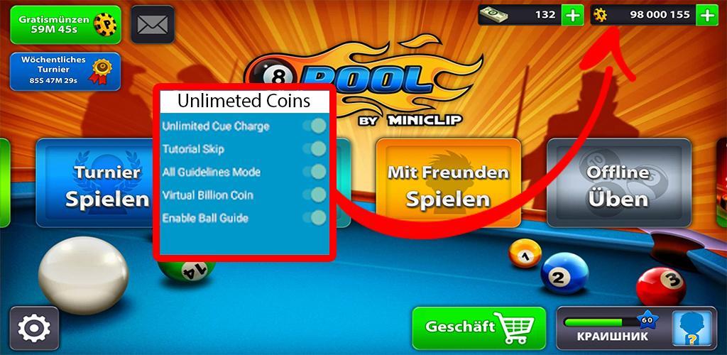 Unlimited Coin For 8 Ball Pool Guide For Android Apk Download