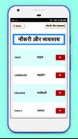 Hindi to English Vocabulary Learn spoken word ภาพหน้าจอ 1