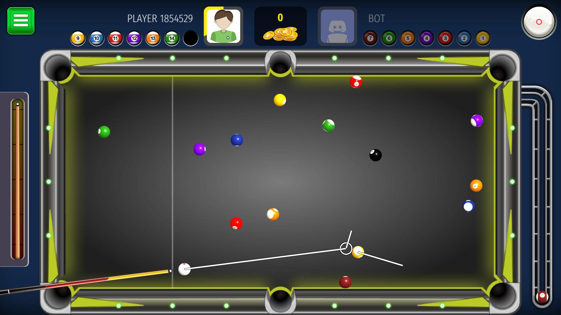 8 pool ball линии