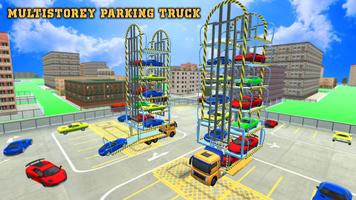 Multi Storey Car Parking Games-poster