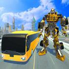 Real Bus Robot Transformation 图标