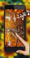 Autumn Town Streets پوسٹر