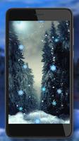 Snowy Winter Night HD poster