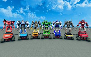 Robot Monster Truck: Future Robot Transform Game تصوير الشاشة 2