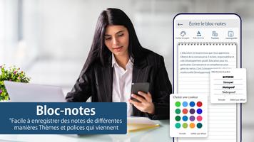 Voix Bloc-notes: Collant Noter Affiche