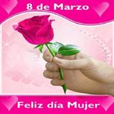 Feliz Dia de la Mujer Zeichen