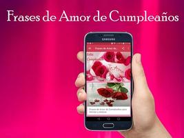 Frases de Amor de Cumpleaños Poster