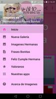 Imagenes de Hermanas con Frases Bonitas poster