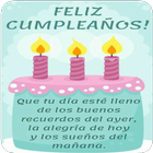 Saludos de Feliz Cumpleaños icono