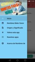 Nombres de Bebes Varones poster