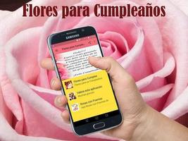 Flores para Cumpleaños Poster