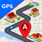 GPS Bản đồ dẫn đường - Đồng hồ tốc độ & Giao thông biểu tượng