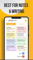 Color notepad - notes and checklist app تصوير الشاشة 1